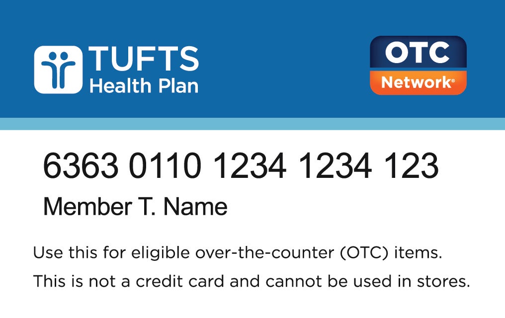 How to Use Your OvertheCounter (OTC) Benefit Tufts Health Plan